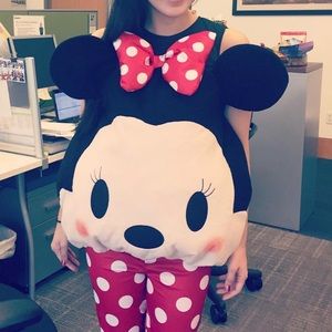 Disney TsumTsum Minnie Mouse Costume (Adult/Kid) Halloween